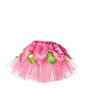 Pink and Green Tutu Petals Skirt